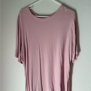 Nine West Mauve Short Sleeve Top